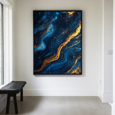 Night Sky Abstract Painting
